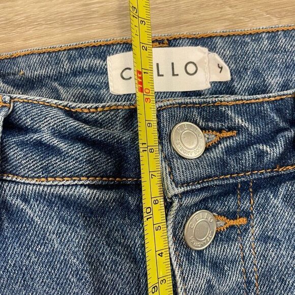 CELLO Blue Denim Jeans High Waist Boot Cut sz 9 - Picture 10 of 10